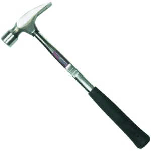 A20R 20oz Rocket Hammer 20oz, Straight Claw(Ripper), Polished Head, Chrome Plated Handle, 14 1/4'' Handle 
